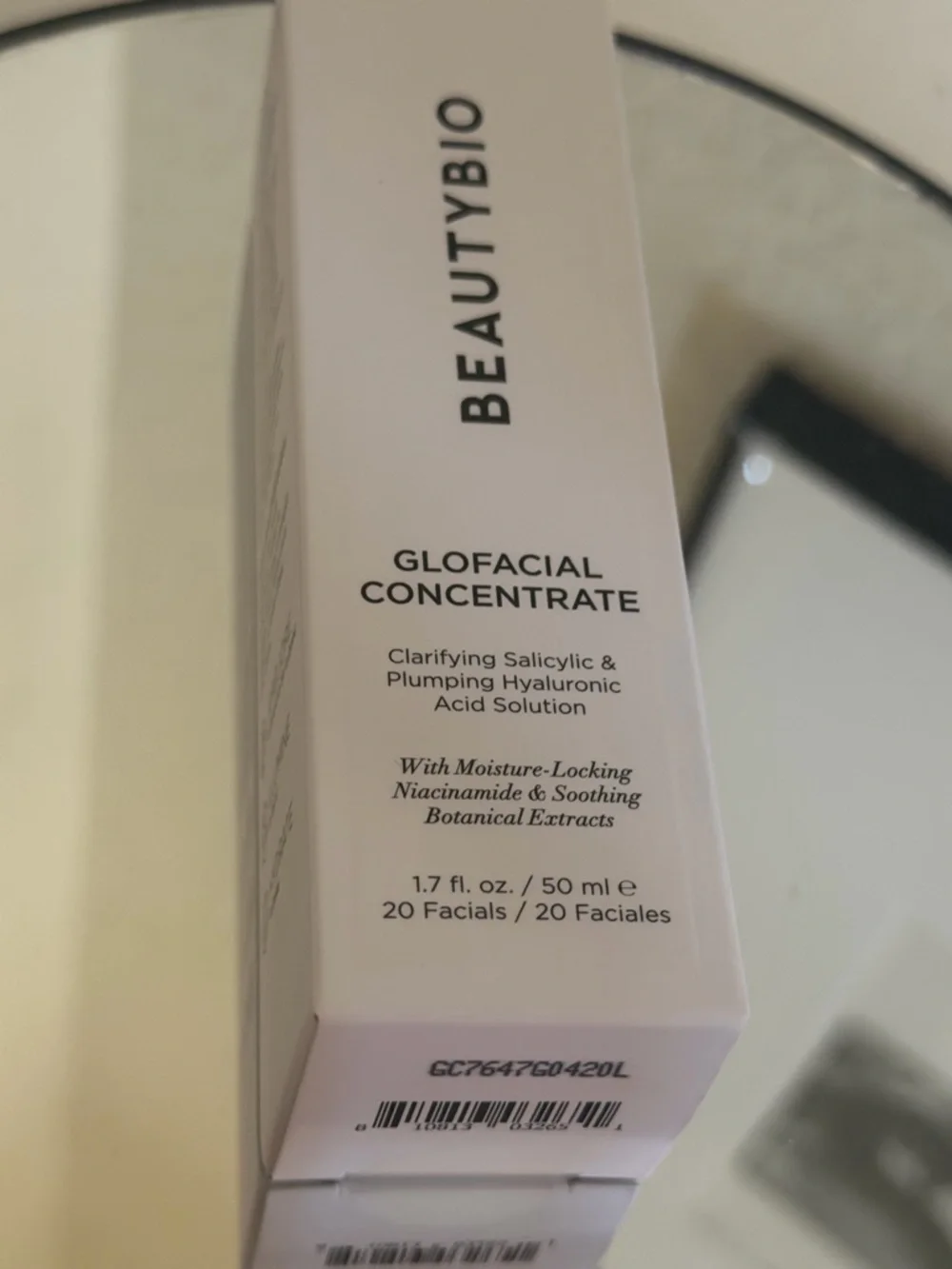 BeautyBio GloFacial Concentrate NIB Sealed a clarifying & plumping serum